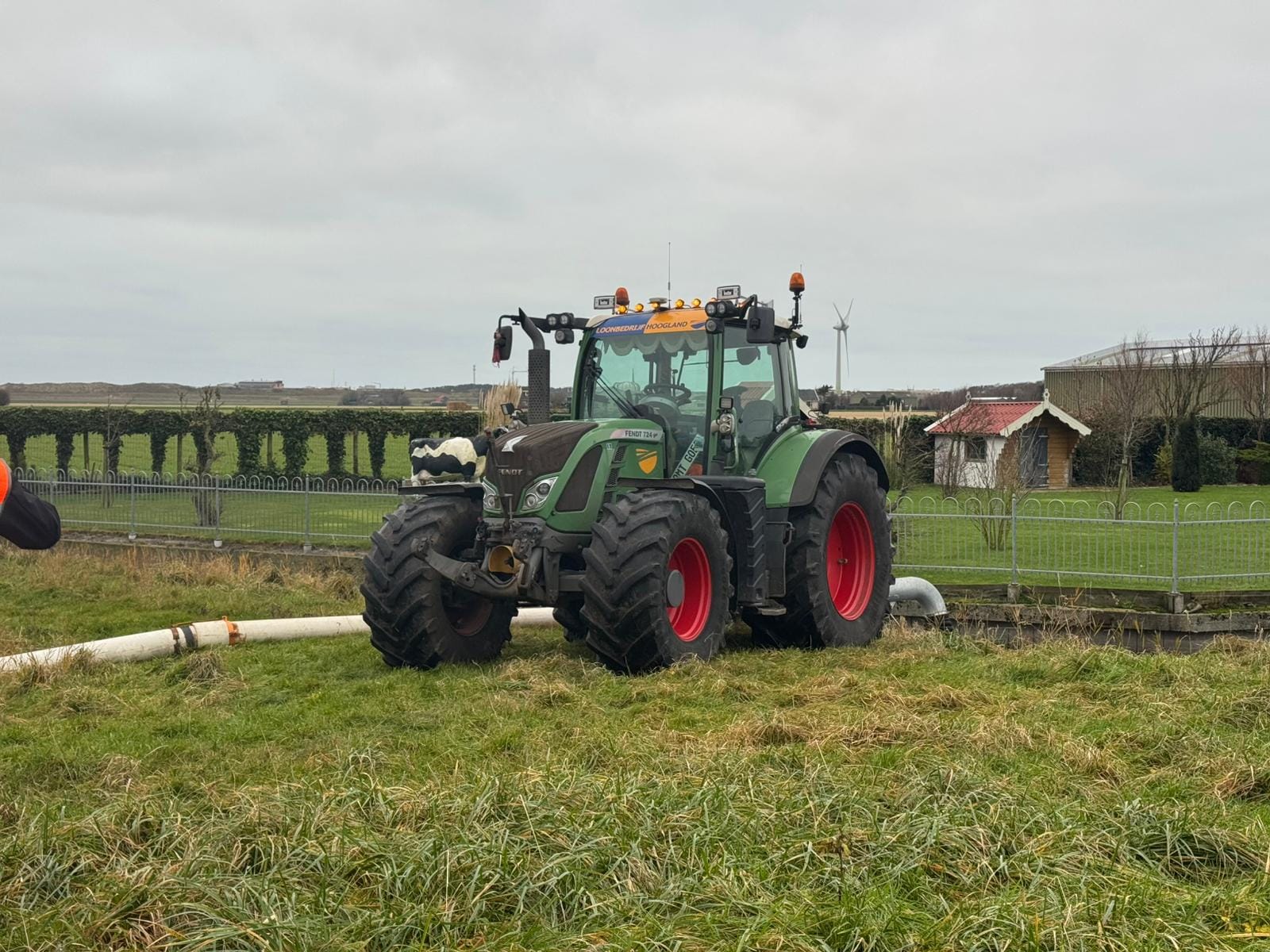 Oefening met agrarische loonbedrijven